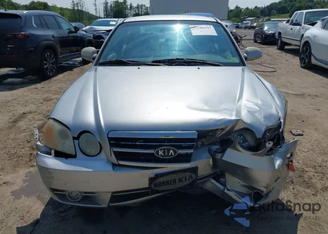 2004 Kia Optima Ex V6/Lx V6 z USA, uszkodzony, nr VIN KNAGD128X45306592